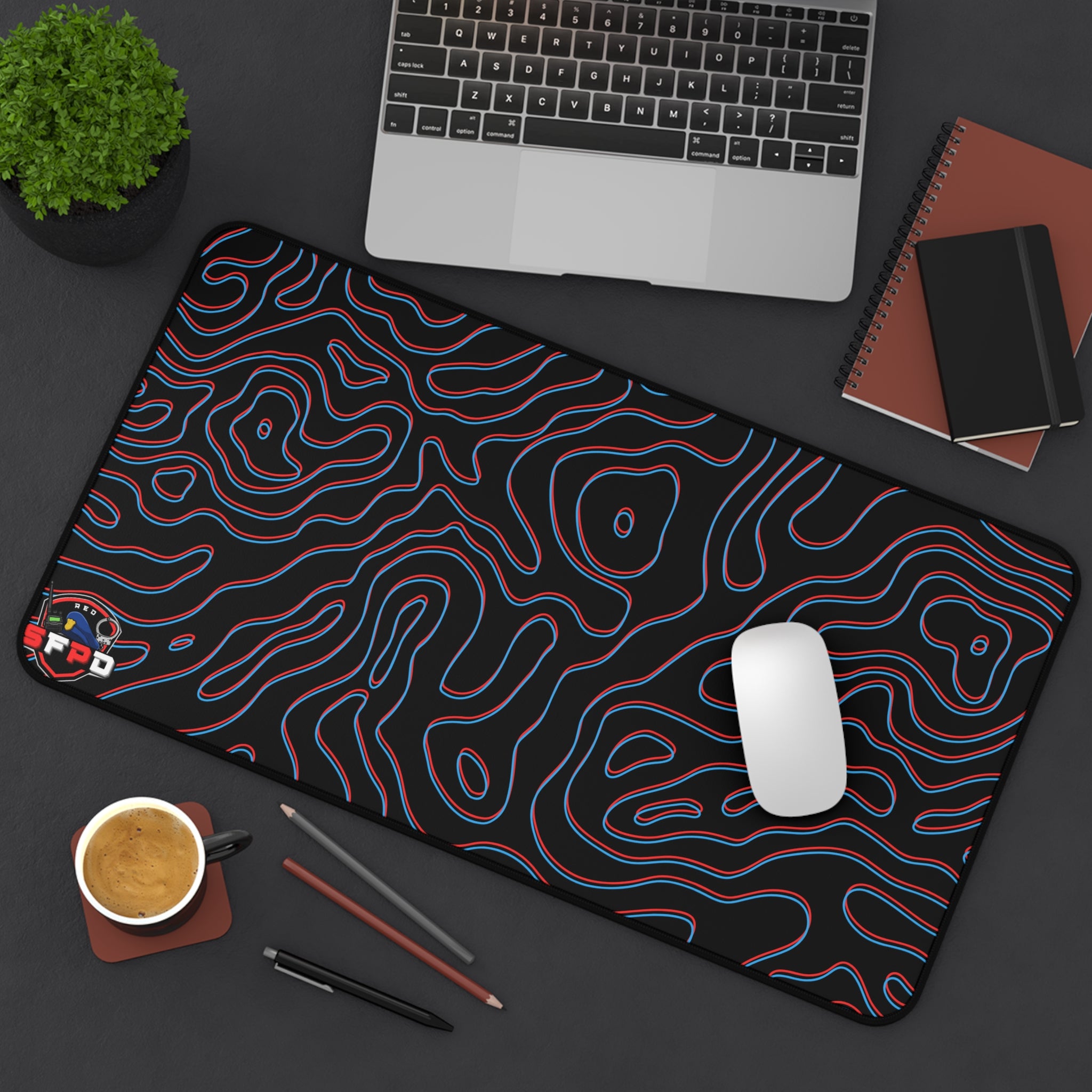 Static FivePD Red - Mouse Pad