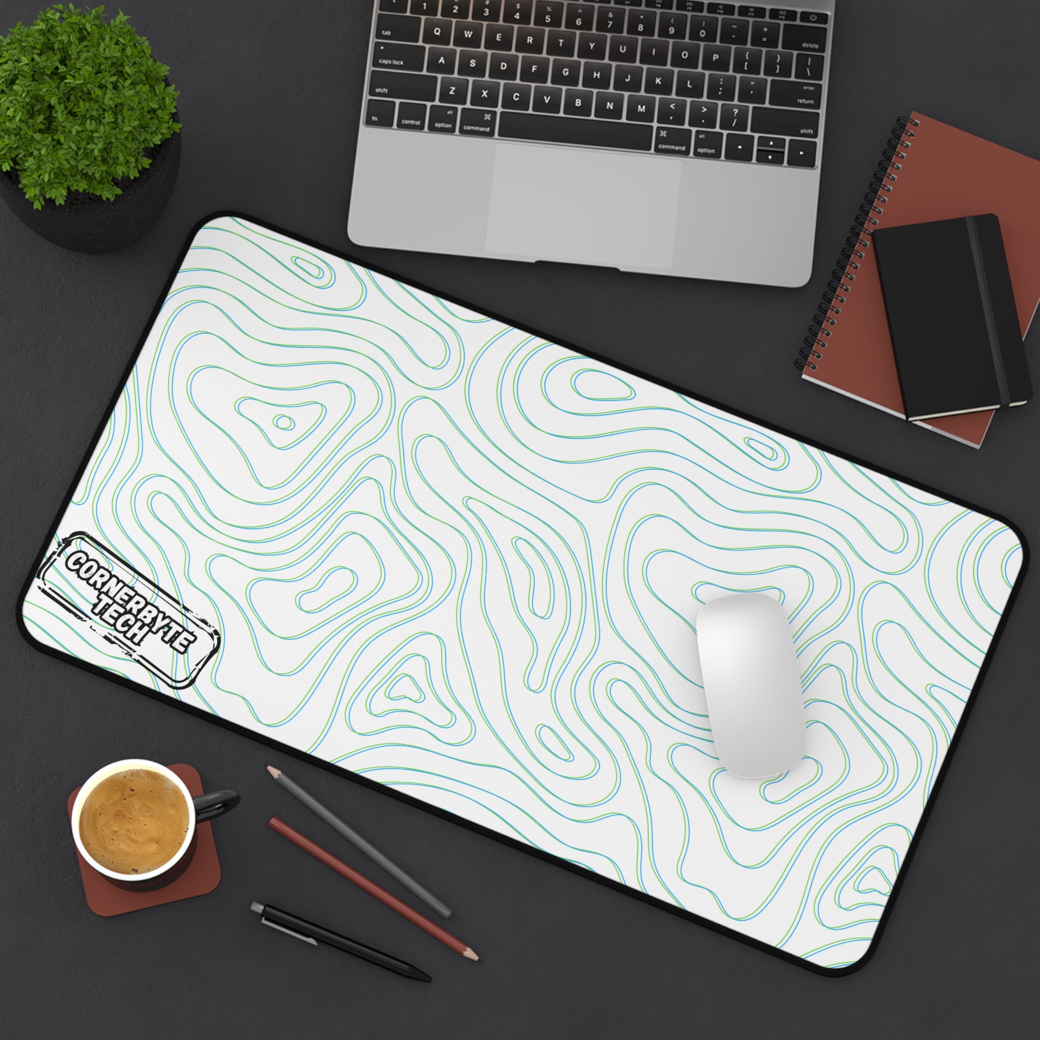 Emerald Swirl - Mouse Pad